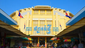 Capture the bustling beauty of Cambodia’s shopping landmarks